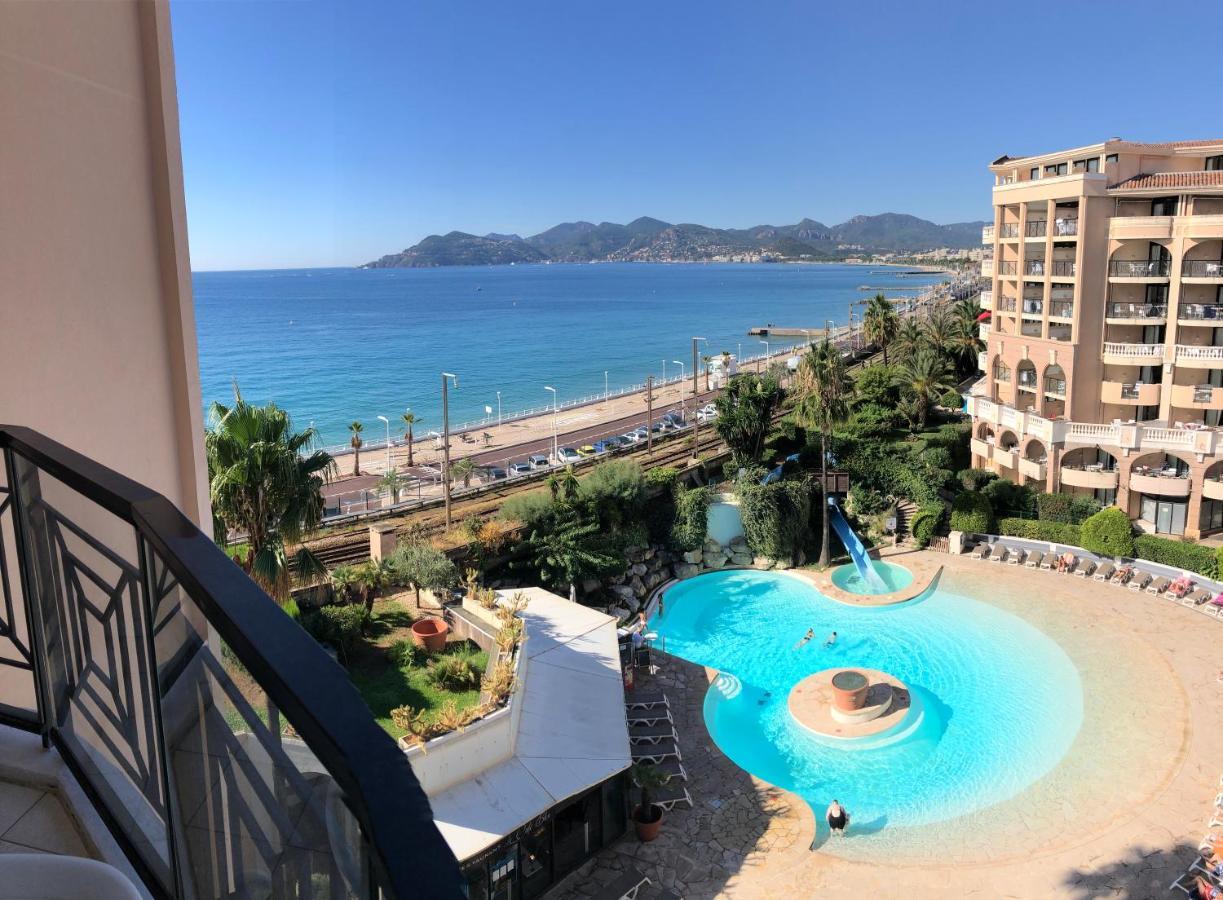 Cannes Apartment With Sea View, Aircondition And Parking Eksteriør bilde