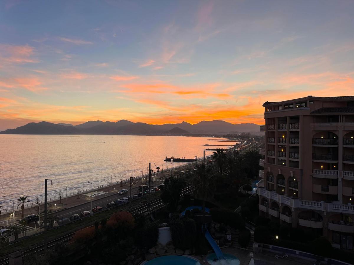 Cannes Apartment With Sea View, Aircondition And Parking Eksteriør bilde